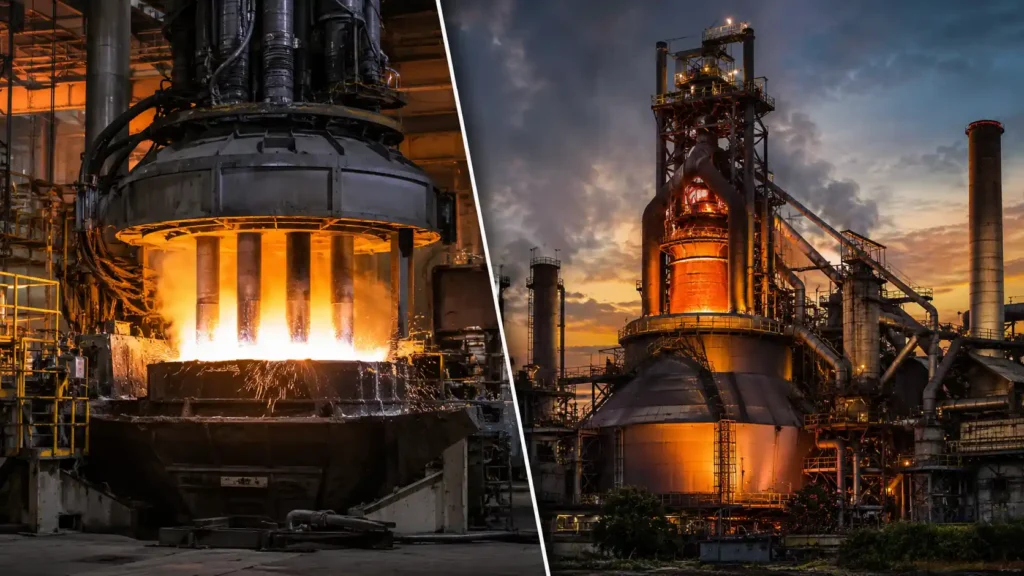 EAF vs Blast Furnaces