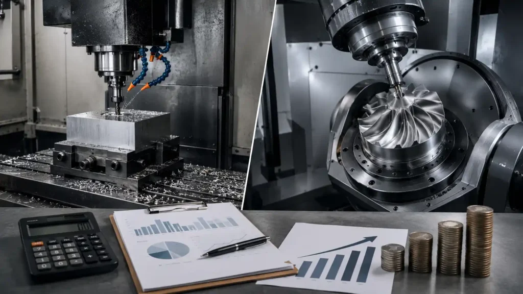 3 Axis vs 5 Axis CNC