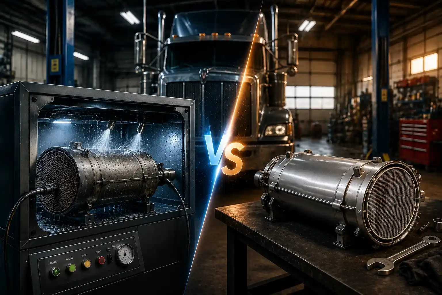 DPF Cleaning vs Replacement