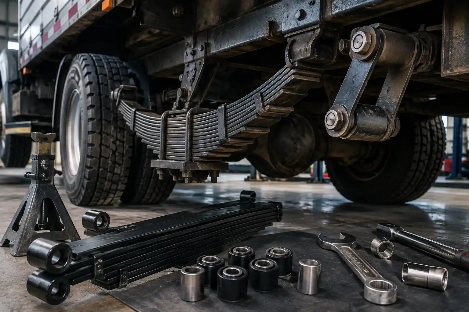 Replacing Leaf Springs & Bushings