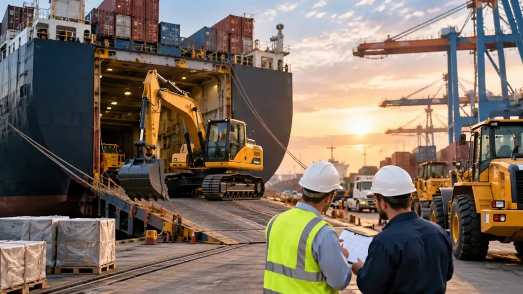 FOB vs CIF for Heavy Machinery