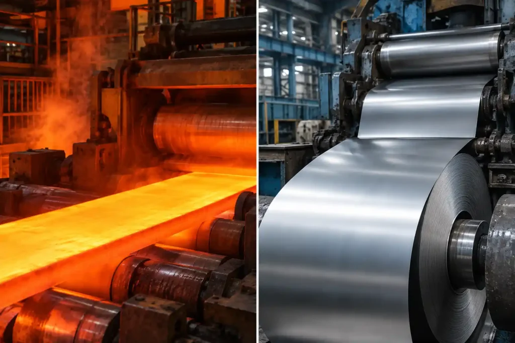 Hot Rolling vs Cold Rolling