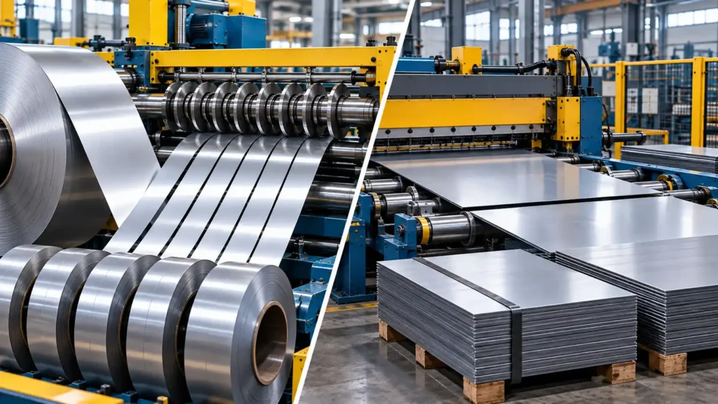 Slitting vs Cut to Length