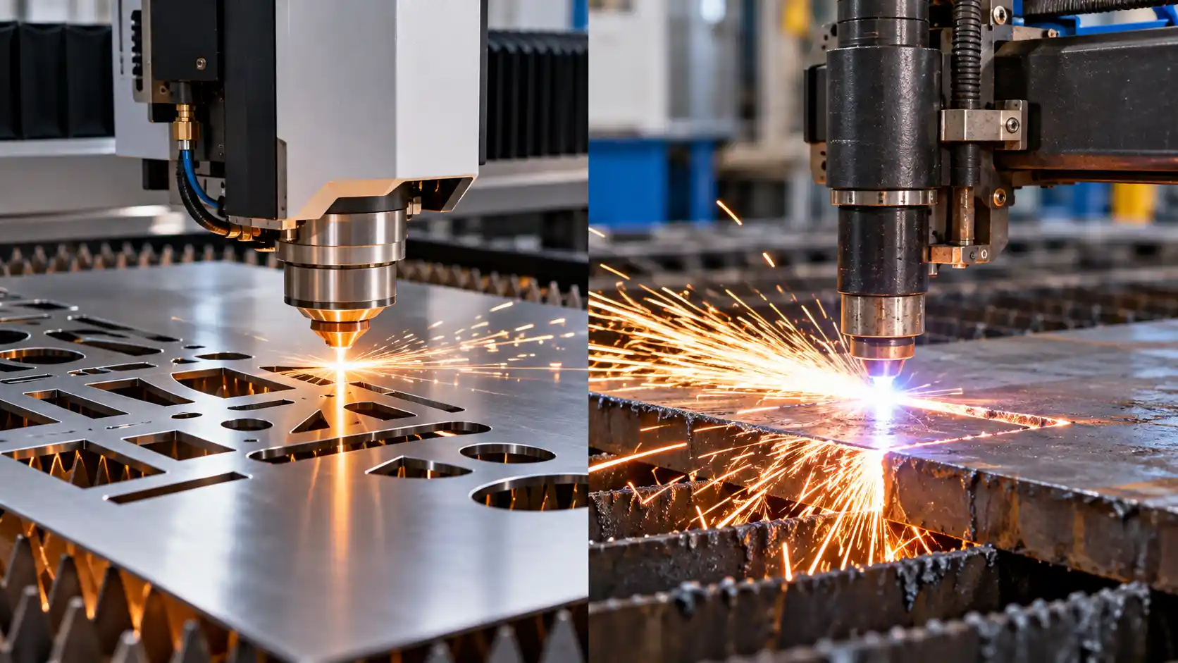 Laser Cutting vs Plasma Cutting