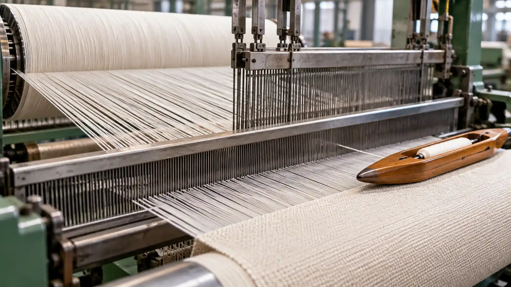 how does a loom machine work