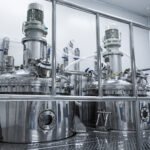 photo production, clean room with stainless steel hardware